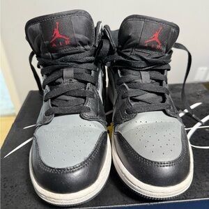 Jordan Kids Sneakers Black and Gray